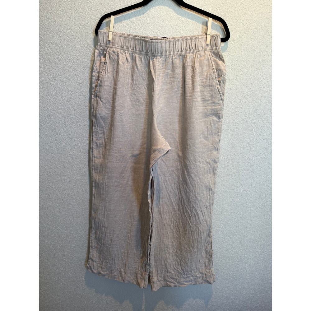 Women's Tahari 100%‎ Linen Pants Size L